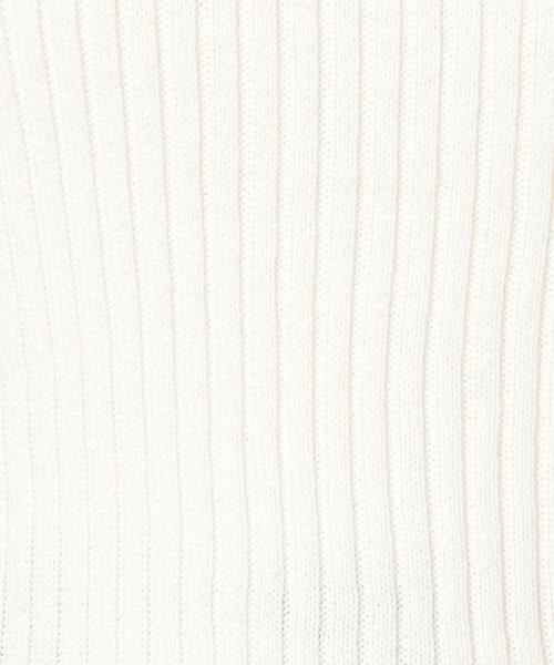 Another Edition(アナザーエディション)の「断ち切りVネックノースリーブプルオーバー/AEMFC タチキリ V/N NSL PO◆(ニット/セーター・レディース・ホワイト/イエロー/ネイビー/ブラウン・FREE)」の10枚目の写真