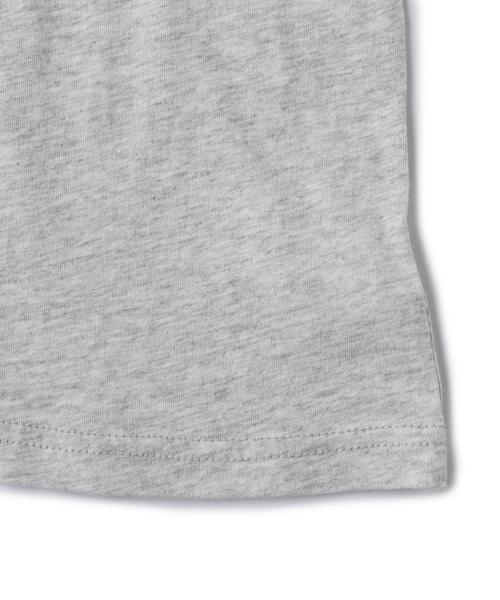 green label relaxing（グリーンレーベルリラクシング）の「【BABY】GRIN プリント リボンツキTシャツ◆（Tシャツ/カットソー・キッズ・グレー/ワインレッド・85cm）」の7枚目の写真