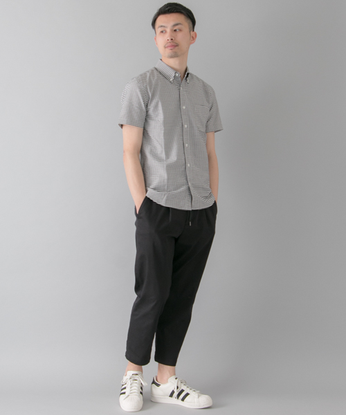 URBAN RESEARCH（アーバンリサーチ）の「UR オックスBD S/Sシャツ（シャツ/ブラウス・メンズ・グレー/ホワイト/ネイビー/チェック・SMALL/LARGE/MEDIUM）」の14枚目の写真