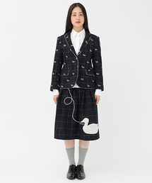 koe×THOM BROWNE | [KOE×THOM BROWNE]WOMENS DUCK SPORTCOAT(テーラードジャケット)