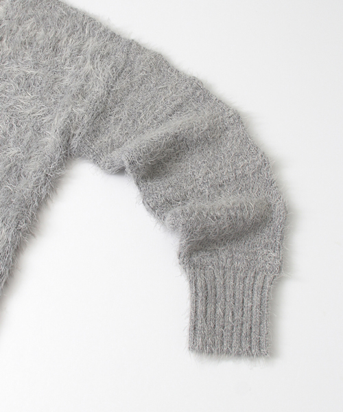 URBAN RESEARCH（アーバンリサーチ）の「UR フェザーヤーンカーディガン（カーディガン/ボレロ・レディース・ブラウン/グレー/ベージュ・FREE）」の21枚目の写真