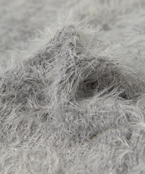 URBAN RESEARCH（アーバンリサーチ）の「UR フェザーヤーンカーディガン（カーディガン/ボレロ・レディース・ブラウン/グレー/ベージュ・FREE）」の13枚目の写真