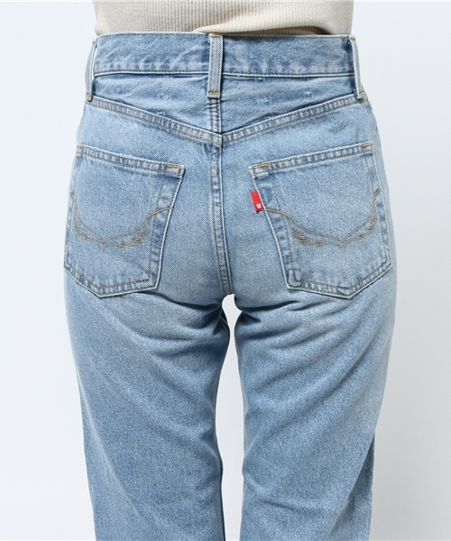 RODEO CROWNS WIDE BOWL（ロデオクラウンズワイドボウル）の「AMERICAN USE テーパード パンツ（その他・レディース・ブルー/ライトブルー・27inch/25inch/28inch/24inch/26inch）」の17枚目の写真