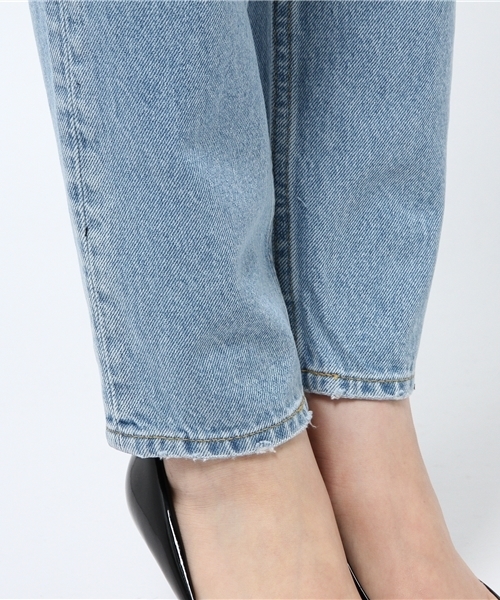 RODEO CROWNS WIDE BOWL（ロデオクラウンズワイドボウル）の「AMERICAN USE テーパード パンツ（その他・レディース・ブルー/ライトブルー・27inch/25inch/28inch/24inch/26inch）」の8枚目の写真