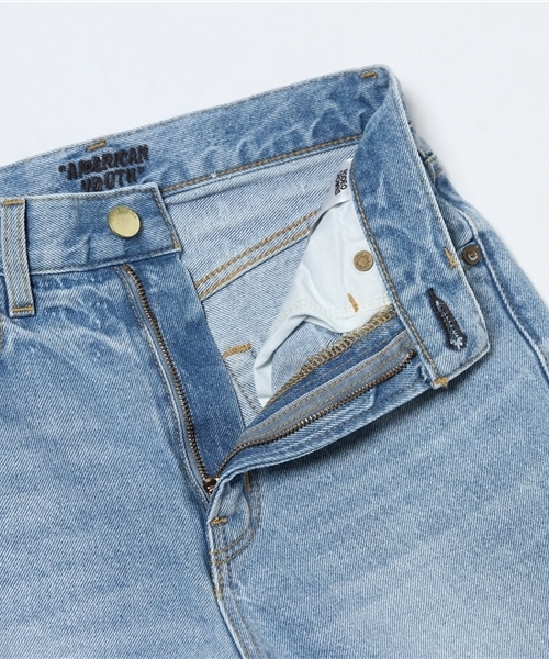 RODEO CROWNS WIDE BOWL（ロデオクラウンズワイドボウル）の「AMERICAN USE テーパード パンツ（その他・レディース・ブルー/ライトブルー・27inch/25inch/28inch/24inch/26inch）」の9枚目の写真