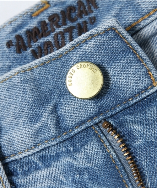 RODEO CROWNS WIDE BOWL（ロデオクラウンズワイドボウル）の「AMERICAN USE テーパード パンツ（その他・レディース・ブルー/ライトブルー・27inch/25inch/28inch/24inch/26inch）」の10枚目の写真