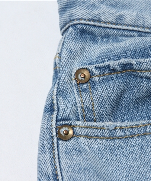 RODEO CROWNS WIDE BOWL（ロデオクラウンズワイドボウル）の「AMERICAN USE テーパード パンツ（その他・レディース・ブルー/ライトブルー・27inch/25inch/28inch/24inch/26inch）」の11枚目の写真