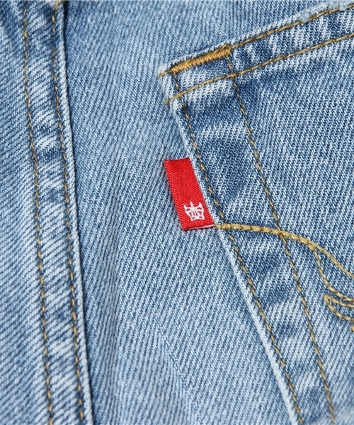 RODEO CROWNS WIDE BOWL（ロデオクラウンズワイドボウル）の「AMERICAN USE テーパード パンツ（その他・レディース・ブルー/ライトブルー・27inch/25inch/28inch/24inch/26inch）」の3枚目の写真