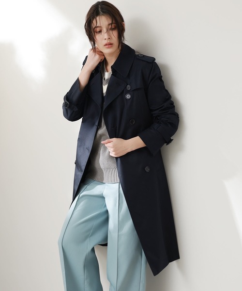 Filomo（フィローモ）の「トレンチコートロング（トレンチコート・レディース・ベージュ/ブラック/カーキ・11号/13号/7号/9号/15号）」の17枚目の写真