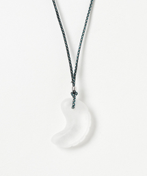 Amina（アミナ）の「【岩座】鬣（たてがみ）勾玉絹紐ネックレス（ネックレス）」