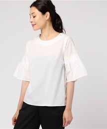 BLUEEAST | 袖ギャザーブラウス(シャツ/ブラウス)