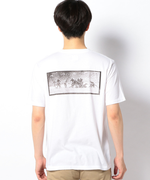 SUNNY  SPORTS（サニースポーツ）の「SUNNYSPORTS: YALE Tシャツ（Tシャツ/カットソー・メンズ・ストーン/ライトホワイト/ホワイト/ホワイト系その他・LARGE/MEDIUM）」の18枚目の写真