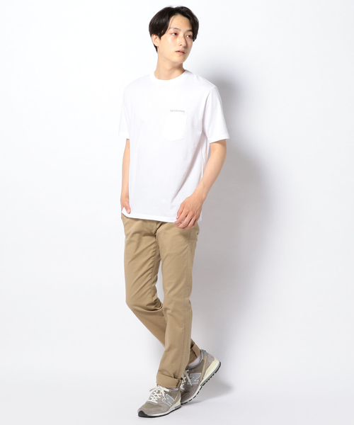 SUNNY  SPORTS（サニースポーツ）の「SUNNYSPORTS: YALE Tシャツ（Tシャツ/カットソー・メンズ・ストーン/ライトホワイト/ホワイト/ホワイト系その他・LARGE/MEDIUM）」の17枚目の写真