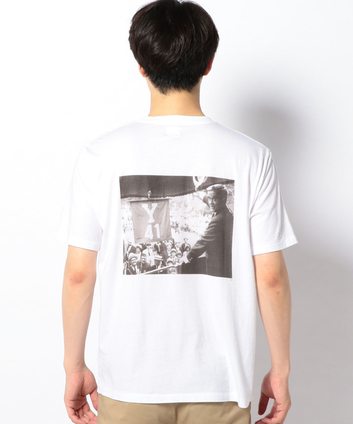 SUNNY  SPORTS（サニースポーツ）の「SUNNYSPORTS: YALE Tシャツ（Tシャツ/カットソー・メンズ・ストーン/ライトホワイト/ホワイト/ホワイト系その他・LARGE/MEDIUM）」の7枚目の写真