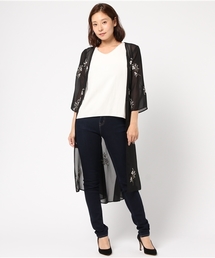 12Twelve Agenda | 刺繍ガウンワンピース(カーディガン/ボレロ)