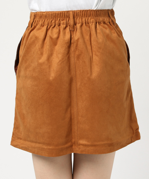 WEGO（ウィゴー）の「WEGO/フェイクスエードAラインミニスカート（スカート・レディース・ライトピンク/その他3/その他2/マスタード/キャメル/その他1/レッド/ダークブラウン・LARGE/MEDIUM）」の9枚目の写真