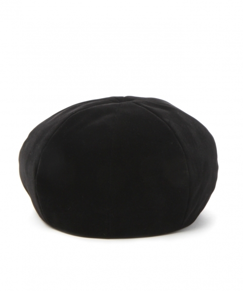 GLOBAL WORK(グローバルワーク)の「【抗菌・防臭】ベロアベレー/766948(ハンチング/ベレー帽・レディース・グレー/ブラック/ベージュ・FREE)」の4枚目の写真