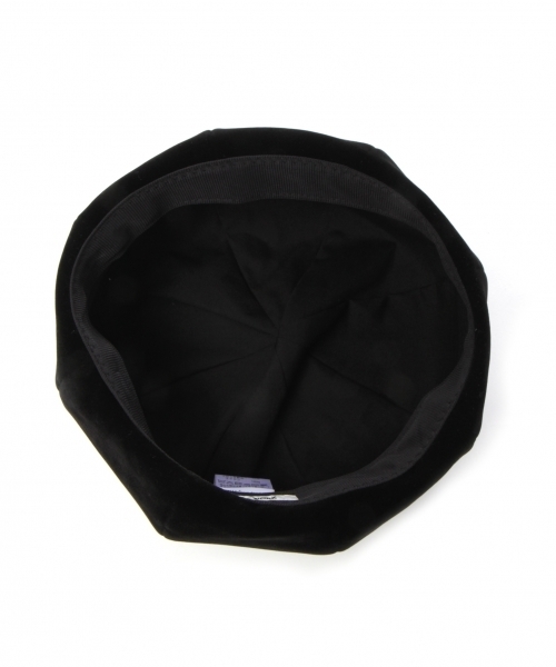 GLOBAL WORK(グローバルワーク)の「【抗菌・防臭】ベロアベレー/766948(ハンチング/ベレー帽・レディース・グレー/ブラック/ベージュ・FREE)」の7枚目の写真