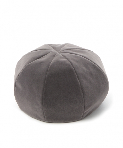 GLOBAL WORK(グローバルワーク)の「【抗菌・防臭】ベロアベレー/766948(ハンチング/ベレー帽・レディース・グレー/ブラック/ベージュ・FREE)」の13枚目の写真