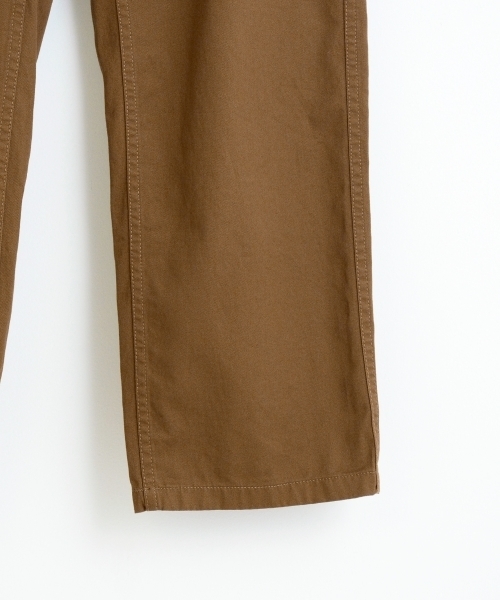 le.coeur blanc（ルクールブラン）の「コンパクトツイルチノパン（チノパンツ・レディース・ベージュ/ライトブラウン/ネイビー・MEDIUM/SMALL）」の6枚目の写真