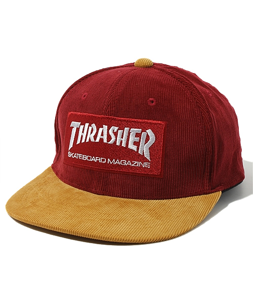 THRASHER(スラッシャー)の「バイカラーBBキャップ(キャップ・メンズ・ブラック/ネイビー/ワイン・FREE)」の3枚目の写真