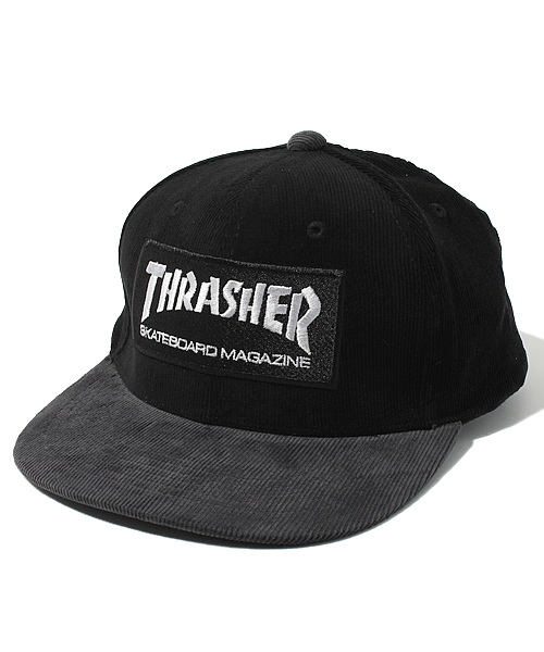 THRASHER(スラッシャー)の「バイカラーBBキャップ(キャップ・メンズ・ブラック/ネイビー/ワイン・FREE)」の1枚目の写真