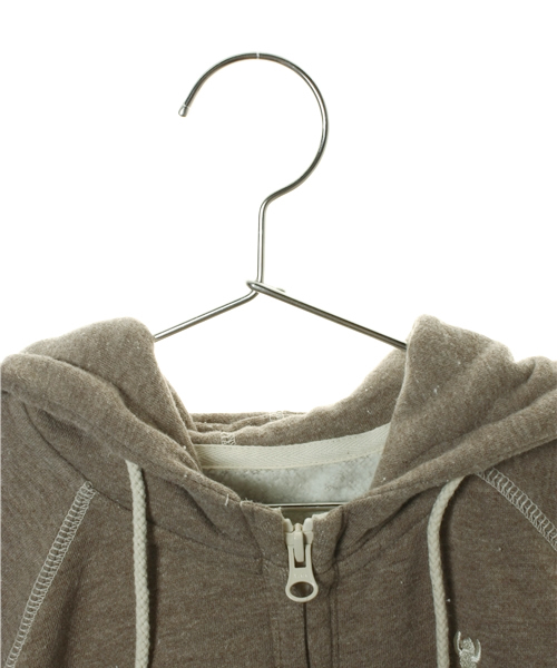 coen（コーエン）の「【KIDS 】裏起毛ジップアップカラーパーカー（パーカー・キッズ・ブラウン/レッド/マスタード/コバルトブルー・XL/130/150/M/110/S/100/L/120/140）」の6枚目の写真