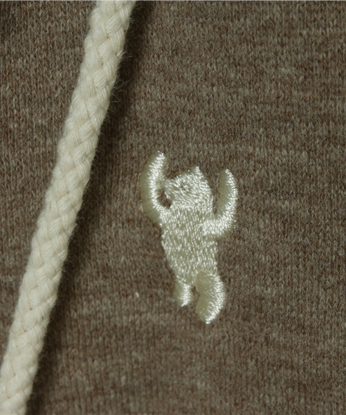 coen（コーエン）の「【KIDS 】裏起毛ジップアップカラーパーカー（パーカー・キッズ・ブラウン/レッド/マスタード/コバルトブルー・XL/130/150/M/110/S/100/L/120/140）」の8枚目の写真