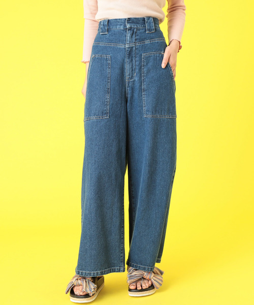 Mystic ミスティック の デニムベイカーパンツ デニムパンツ Wear