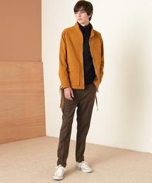 EMMA CLOTHES | TRストレッチスリムテーパードスラックス(スラックス)