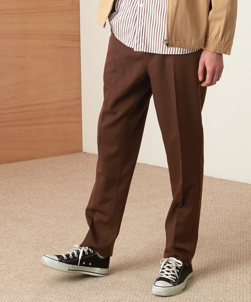 EMMA CLOTHES(エマクローズ)の「TRストレッチスリムテーパードスラックス EMMA CLOTHES(スラックス・メンズ・ブラック系その他/ブラック/ネイビー/ブラウン/チャコールグレー/ベージュ/グレー/ベージュ系その他/ブラウン系その他/ブラウン系その他3/グリーン系その他/ベージュ系その他3/ブルー系その他2/ブラウン系その他4/ダークブラウン/ブラウン系その他5/ブルー/スモークグレー/イエロー系その他/ダークパープル/サックスブルー/ライラック/ブラウン系その他6/アイボリー/グレイッシュブルー/イエロー・L/M/S/XL/XS)」の14枚目の写真