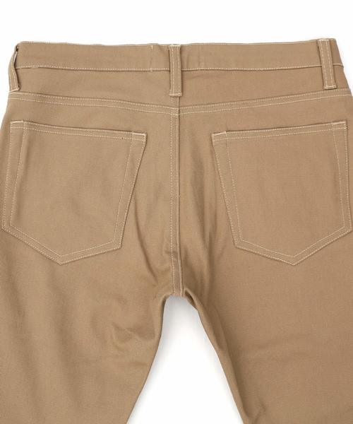 Rocky Monroe（ロッキーモンロー）の「ストレッチスキニーパンツ カツラギ  テーパードパンツ（チノパンツ・メンズ・ブラック/ベージュ/ブラウン/チャコール/ネイビー/ホワイト/モカ/オリーブ/ワイン・XL/L/M/S）」の10枚目の写真