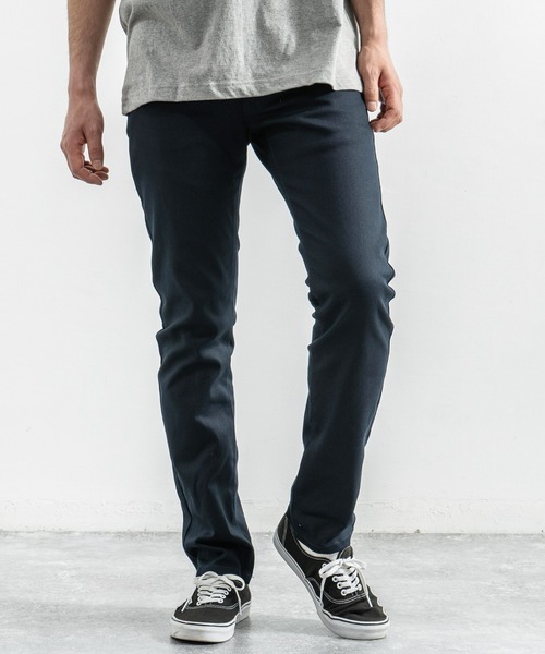 Rocky Monroe（ロッキーモンロー）の「ストレッチスキニーパンツ カツラギ  テーパードパンツ（チノパンツ・メンズ・ブラック/ベージュ/ブラウン/チャコール/ネイビー/ホワイト/モカ/オリーブ/ワイン・XL/L/M/S）」の8枚目の写真