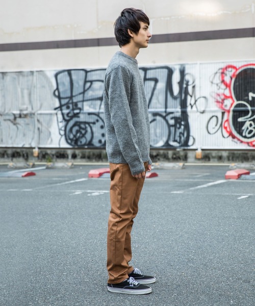 Rocky Monroe（ロッキーモンロー）の「ストレッチスキニーパンツ カツラギ  テーパードパンツ（チノパンツ・メンズ・ブラック/ベージュ/ブラウン/チャコール/ネイビー/ホワイト/モカ/オリーブ/ワイン・XL/L/M/S）」の16枚目の写真