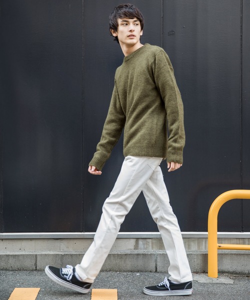 Rocky Monroe（ロッキーモンロー）の「ストレッチスキニーパンツ カツラギ  テーパードパンツ（チノパンツ・メンズ・ブラック/ベージュ/ブラウン/チャコール/ネイビー/ホワイト/モカ/オリーブ/ワイン・XL/L/M/S）」の14枚目の写真