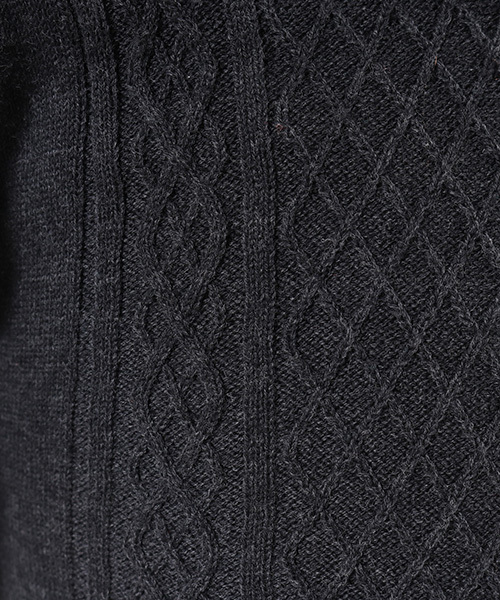 CAMBIO（カンビオ）の「mt4808-Melange Pile×Knit Short Sleeve Pullover　プルオーバー（Tシャツ/カットソー・メンズ・ピンク系その他/ブラック/テラコッタ/エメラルド・M/S/L）」の12枚目の写真