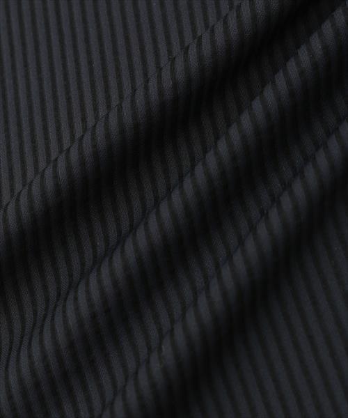 ADAM ET ROPE'（アダムエロペ）の「シアーストライプクルーネックプルオーバー（Tシャツ/カットソー・レディース・ブラック/ホワイト・FREE）」の12枚目の写真