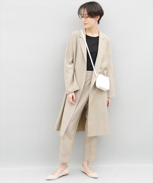 ADAM ET ROPE'（アダムエロペ）の「シアーストライプクルーネックプルオーバー（Tシャツ/カットソー・レディース・ブラック/ホワイト・FREE）」の15枚目の写真