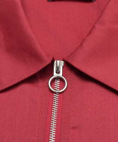 MinoriTY（マイノリティ）の「ＴＲハーフZIPシャツ ビッグシルエット アノラック（シャツ/ブラウス・メンズ・ブラック/ベージュ/ネイビー/グレー/ワイン・M/L）」の20枚目の写真