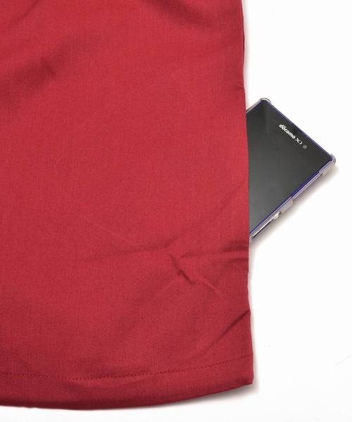 MinoriTY（マイノリティ）の「ＴＲハーフZIPシャツ ビッグシルエット アノラック（シャツ/ブラウス・メンズ・ブラック/ベージュ/ネイビー/グレー/ワイン・M/L）」の12枚目の写真