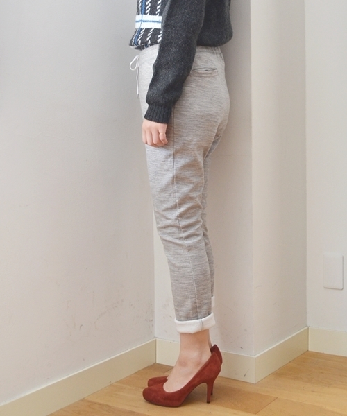 SHIPS for women（シップスフォーウィメン）の「SHINZONE:SHIPSセッケツパンツ◇（その他パンツ・レディース・グレー・ONE SIZE）」の2枚目の写真