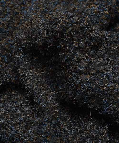 MinoriTY（マイノリティ）の「3Ｇブークレヤーンコーディガン（カーディガン/ボレロ・メンズ・ブラック/ネイビー/ブラウン/グレー・M/L）」の9枚目の写真