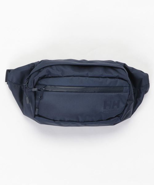 HELLY HANSEN(ヘリーハンセン)の「ヘリーハンセン ボディバッグ / グロングビッグヒップバッグ(ボディバッグ/ウエストポーチ・メンズ・ブラック/ネイビー・ONE SIZE)」の1枚目の写真
