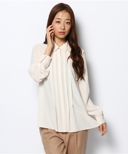 Soareak（ソアリーク）の「ビジューツキヒヨクタックブラウス（シャツ/ブラウス・レディース・アイボリー/ブラック/オレンジ・SMALL/MEDIUM）」の2枚目の写真