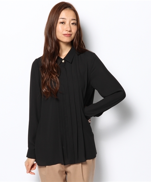 Soareak（ソアリーク）の「ビジューツキヒヨクタックブラウス（シャツ/ブラウス・レディース・アイボリー/ブラック/オレンジ・SMALL/MEDIUM）」の3枚目の写真