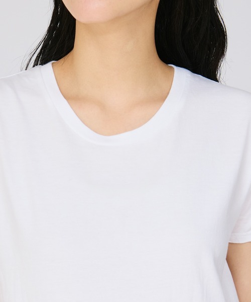 HANES(ヘインズ)の「【Hanes/ヘインズ】レディース ジャパンフィットフォーハー【2枚組】クルーネックTシャツ 5.3oz(Tシャツ/カットソー・レディース・ホワイト・MEDIUM/LARGE)」の13枚目の写真