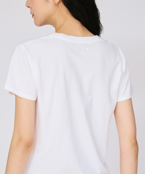 HANES(ヘインズ)の「【Hanes/ヘインズ】レディース ジャパンフィットフォーハー【2枚組】クルーネックTシャツ 5.3oz(Tシャツ/カットソー・レディース・ホワイト・MEDIUM/LARGE)」の10枚目の写真