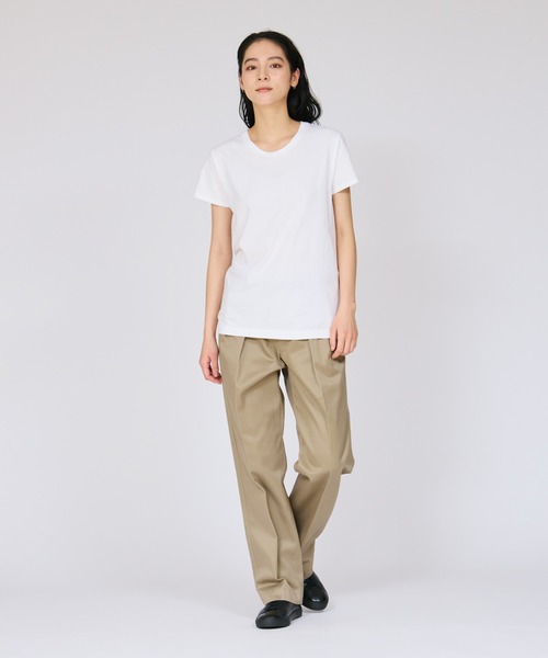 HANES(ヘインズ)の「【Hanes/ヘインズ】レディース ジャパンフィットフォーハー【2枚組】クルーネックTシャツ 5.3oz(Tシャツ/カットソー・レディース・ホワイト・MEDIUM/LARGE)」の8枚目の写真