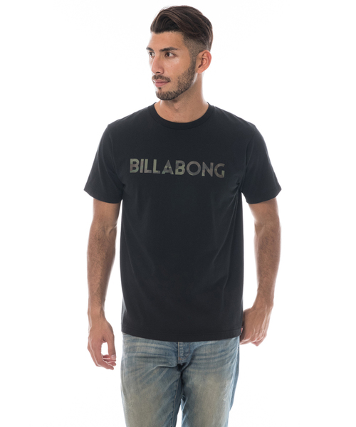 BILLABONG(ビラボン)の「BILLABONG メンズ UNITY LOGO ベーシックTシャツ/ビラボン 半袖 ロゴ(Tシャツ/カットソー・メンズ・カモフラージュ/ホワイト系その他/ホワイト/ブラック/ホワイト×ブラック/ブラック×ホワイト・X-LARGE/SMALL/LARGE/MEDIUM)」の6枚目の写真
