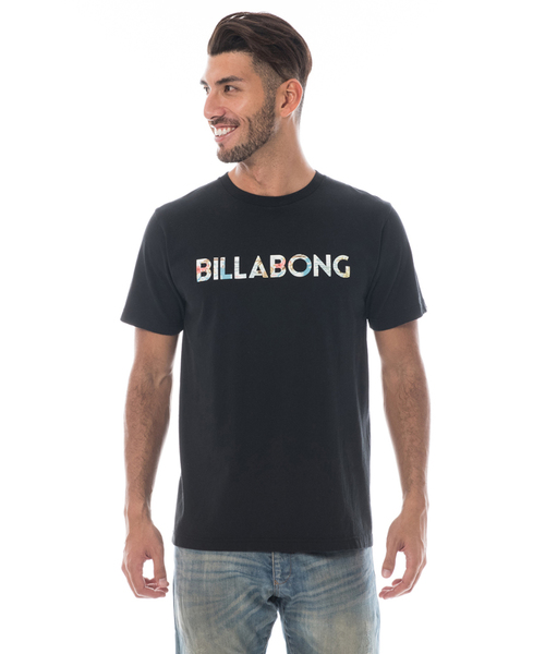 BILLABONG(ビラボン)の「BILLABONG メンズ UNITY LOGO ベーシックTシャツ/ビラボン 半袖 ロゴ(Tシャツ/カットソー・メンズ・カモフラージュ/ホワイト系その他/ホワイト/ブラック/ホワイト×ブラック/ブラック×ホワイト・X-LARGE/SMALL/LARGE/MEDIUM)」の4枚目の写真